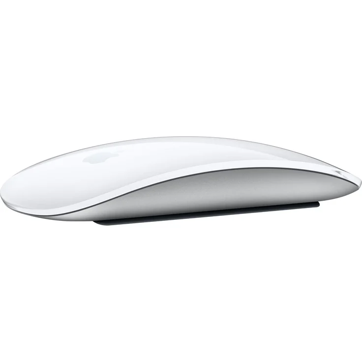 Apple Magic Mouse Maus (Bluetooth), kabellos und wieder­aufladbar, Multi‑Touch Oberfläche, space grau