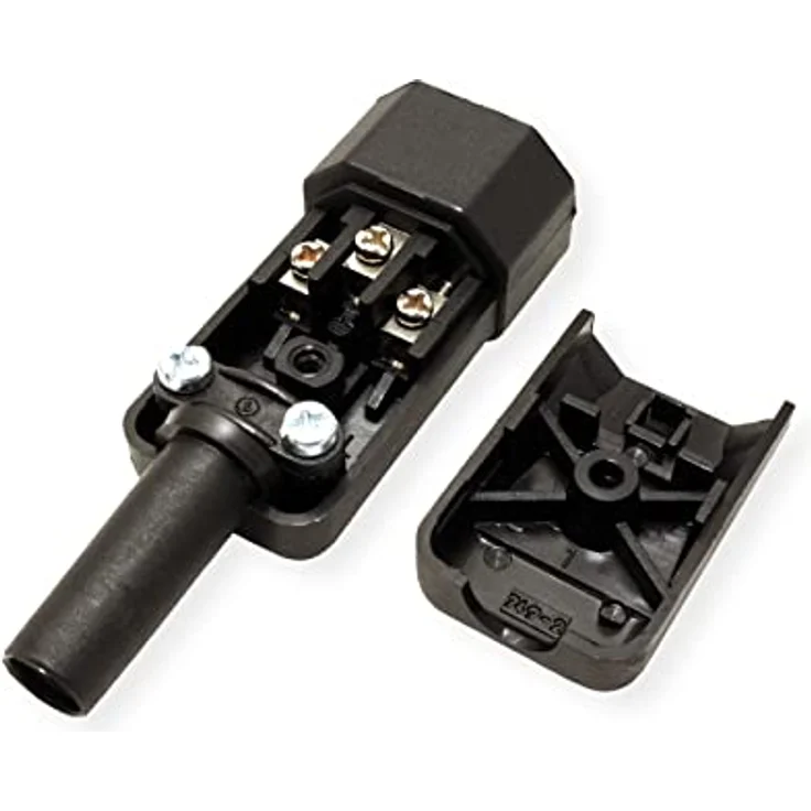 Bachmann Kaltgerätestecker, 915171, Schwarz – Bild 3