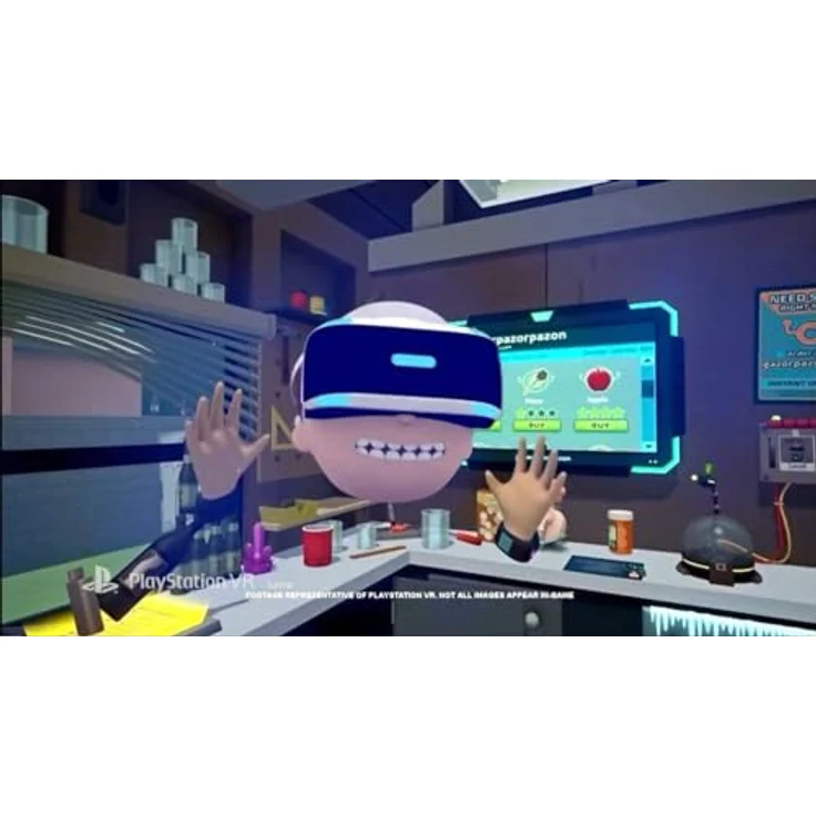 Nighthawk Interactive Rick and Morty Virtual Rick-ality (PSVR ONLY) PS4 - Interaktives Spiel mit Reparatur von intergalaktischen Autos in Ricks Garage, selbstwertreflektierende Abenteuer – Bild 3