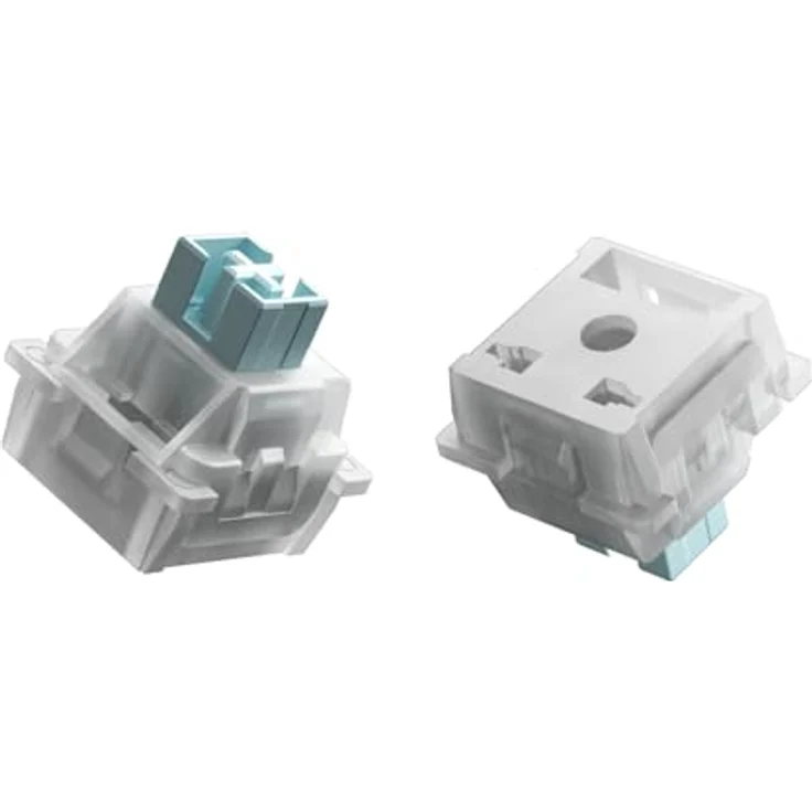 Glorious Lynx HE Silent Switches, Hall-Effekt, linear, MX-Stem, 40g - lubed, 36 Stück - Transparent – Bild 7