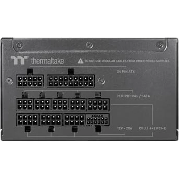 Thermaltake Toughpower XT 850W, PC-Netzteil mit 80 PLUS Gold, vollständig modular, 1x 12-Pin High Power GPU, 4x PCIe-Anschlüsse – Bild 4