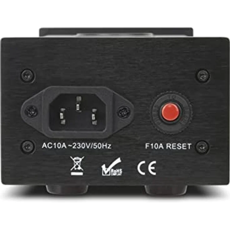 Dynavox HiFi-Steckdosenleiste X1000 - Netzfilter für ungetrübten Hörgenuss Mehrfachsteckdose 4-fach, Phasen-LED, 4x gefiltert inkl. Kaltgerätenetzkabel – Bild 5