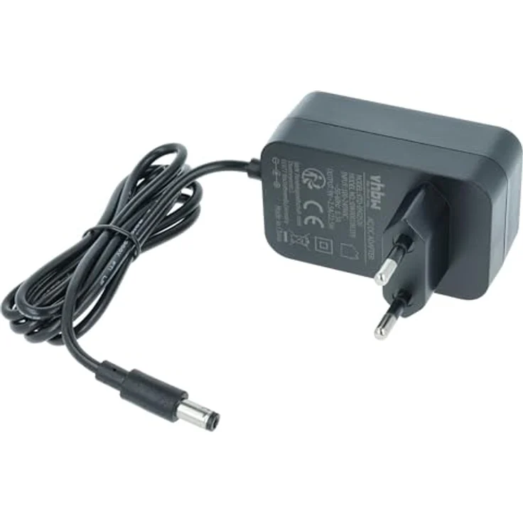 vhbw Netzteil kompatibel mit Idena Sing-A-Long 40104, AC/DC Adapter mit 9 V / 2,5 A, 100 cm Kabellänge, Euro-Stecker – Bild 1