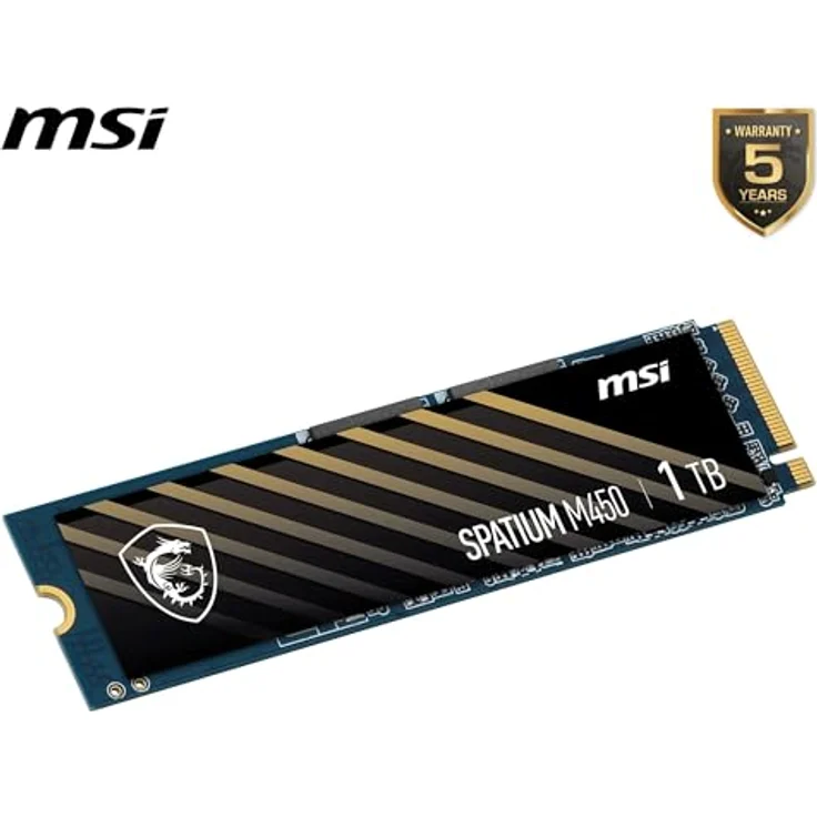 MSI SPATIUM M450 PCIe 4.0 NVMe M.2 1TB V1, schnelle und effiziente SSD-Festplatte – Bild 6