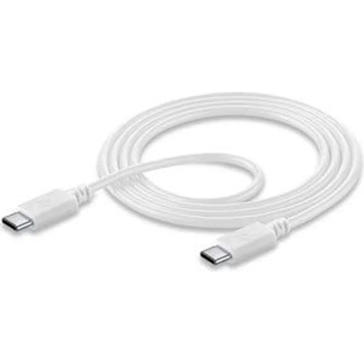 CELLULAR LINE USB Typ-C auf USB Typ-C Verbindungskabel, 1,2 m, Weiß - Schnelllade- und Datenübertragung Kabel für alle USB-C Geräte – Bild 3