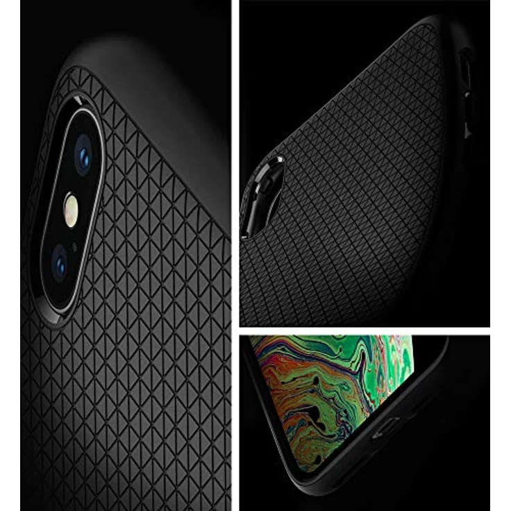 Spigen 057CS22123 Liquid AIR iPhone X Black – Bild 6