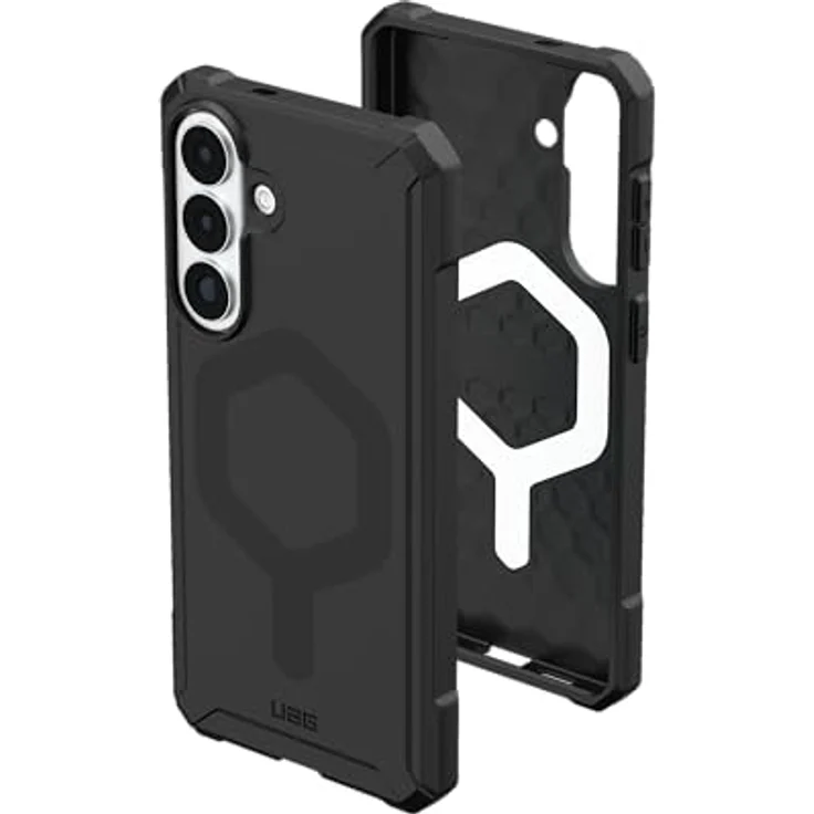 URBAN ARMOR GEAR Essential Armor MS Case für Samsung Galaxy S26 Plus, kabelloses Laden optimiert, 4,6m Fallschutz, schwarz – Bild 1