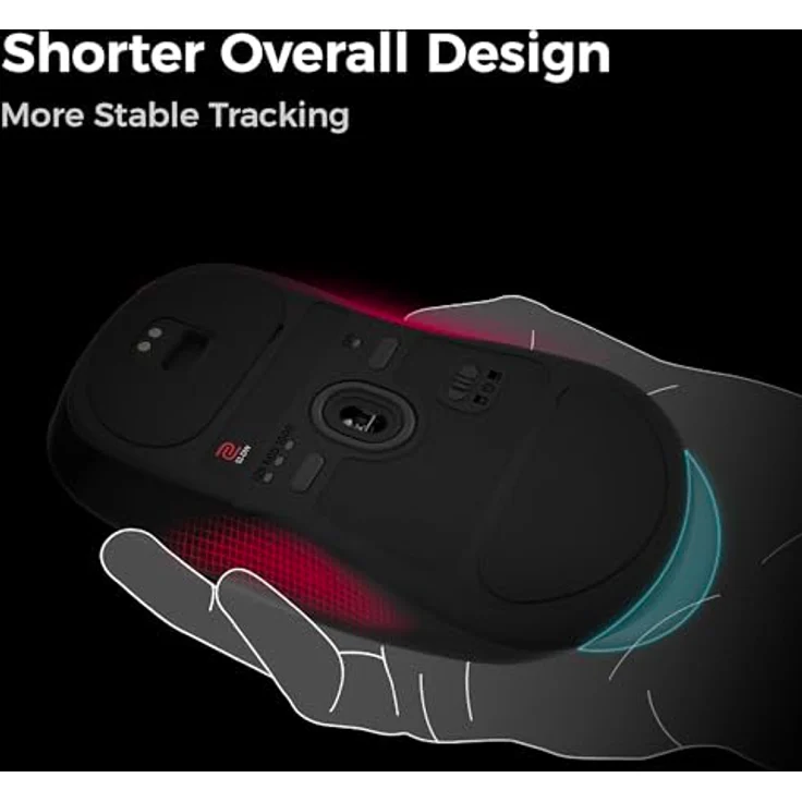 BenQ Zowie S2-DW, Kabellose 4K eSports Maus mit 3950 Sensor, 4K-Abrufrate, 65g, Treiberlos – Bild 3