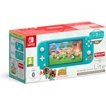 Nintendo Nintendo Switch Lite - Türkis-Blau + Animal crossing + 12 months NSO - Preisvergleich