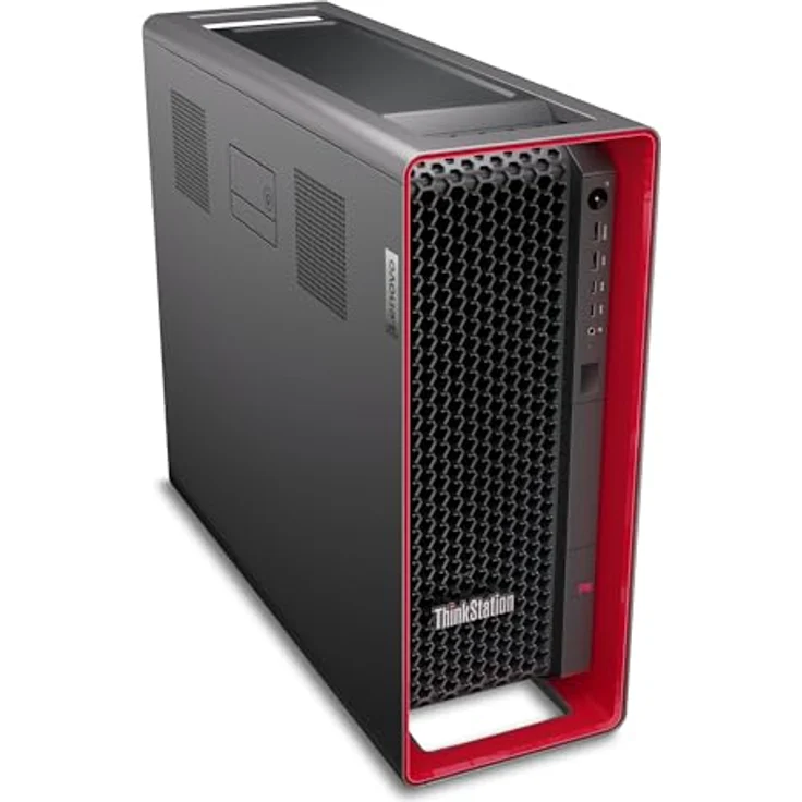 Lenovo ThinkStation P8, AMD Threadripper PRO 9955WX, 128 GB RAM, 1 TB SSD, Windows 11 Pro, Workstation ohne dedizierte Grafikkarte – Bild 2