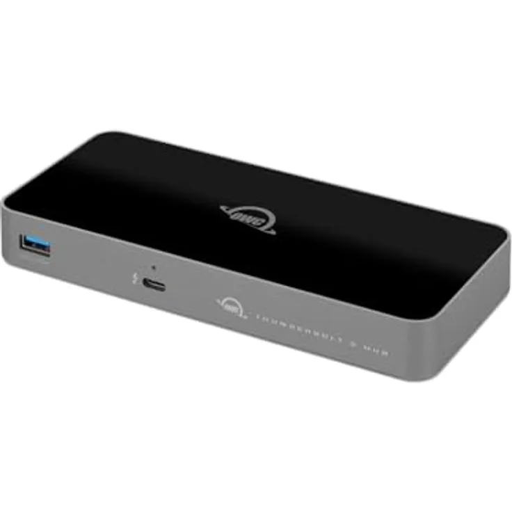 OWC Thunderbolt 5 Hub mit 5 Ports, USB-C Hub für Mac & Windows mit bis zu 80 Gb/s Datengeschwindigkeit, 140 Watt Power Delivery