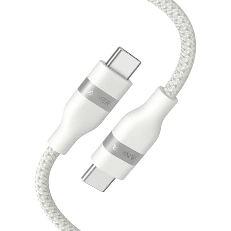 Anker Nano USB C auf USB C Kabel, 240W, 0,9m, farbig geflochten, ultrarobust, für iPhone 16, MacBook Pro/Air, iPad Pro/Air, Galaxy S24 und mehr – Bild 1