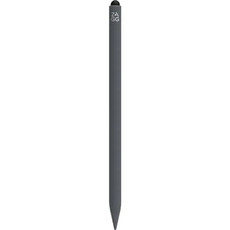 ZAGG Pro Stylus 2, Eingabestift, kabelloses Laden, magnetisch, Dual Tip Stylus, kompatibel f?r iPad, Grau