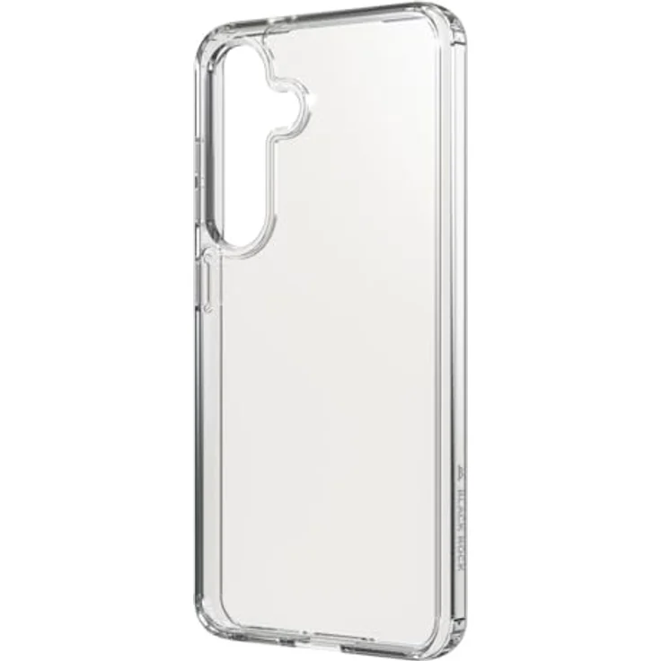 Black Rock Handyhülle für Samsung Galaxy S25, transparente Schutzhülle mit Wireless Charging-Kompatibilität, Slim TPU-Rahmen, Anti-Gelbstich, passgenaues Design – Bild 2