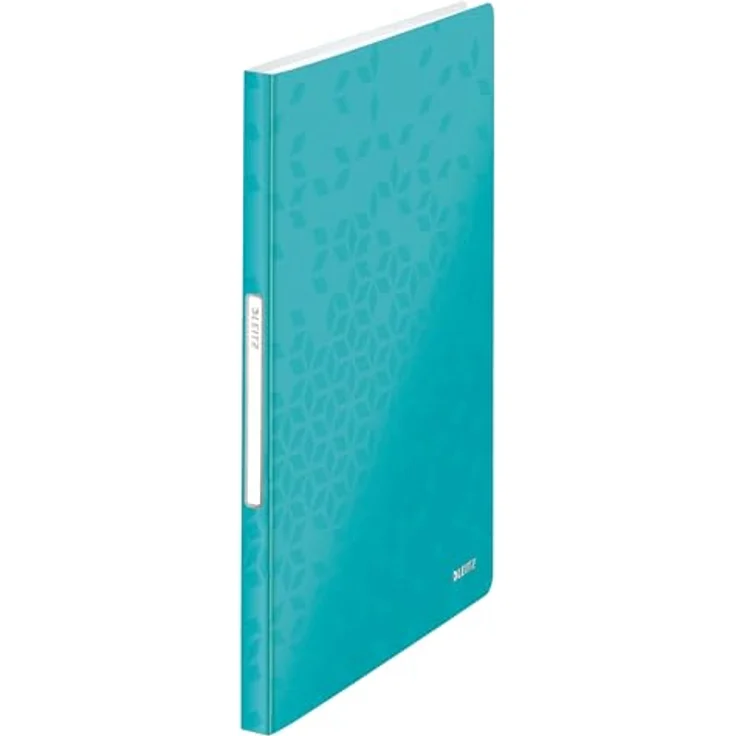 LEITZ Präsentationsordner LEITZ Sichtbuch WOW, A4, PP, mit 40 Hüllen, eisblau – Bild 2