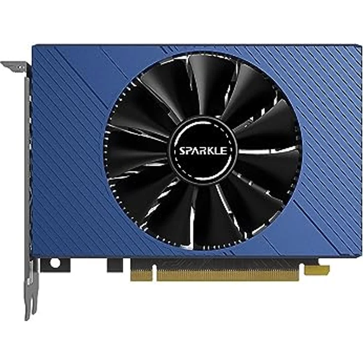 Sparkle Intel Arc A380 ELF DDR6 HDMI 2000MHz 6GB Single Fan Grafikkarte - Blau – Bild 1