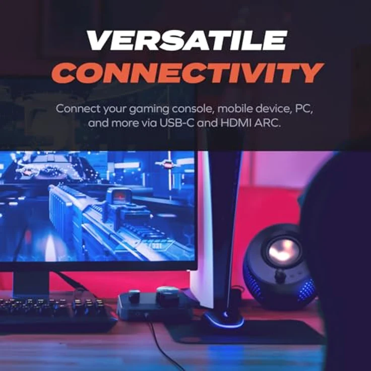 CREATIVE Sound Blaster G8 - Hi-Res Gaming USB DAC, mit Dual-USB-Audiomixing, Acoustic Engine und 10-Band-Equalizer – Bild 4