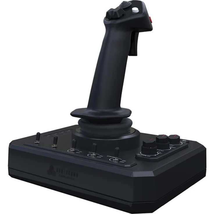 HONEYCOMB Foxtrot Aviation Stick, Wired Flight Simulator Joystick mit 16-Bit Hall-Effekt-Präzision und anpassbarer Spannung