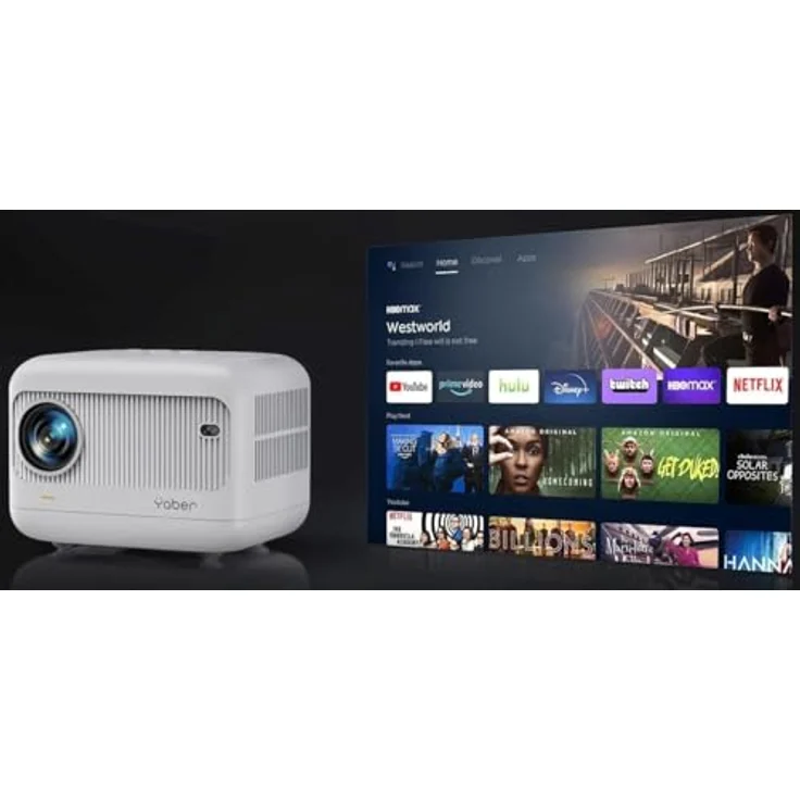 Yaber L1 Projector, Business-Beamer L1w – Bild 2