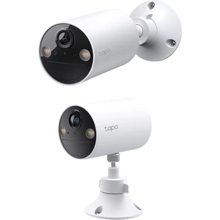 Tapo TC82 2K Akku Überwachungskamera Außen, Kabellos, Farbnachtsicht, IP65, 180 Tage Akkulaufzeit, KI-Erkennung, Alexa & Google Kompatibel – Bild 2