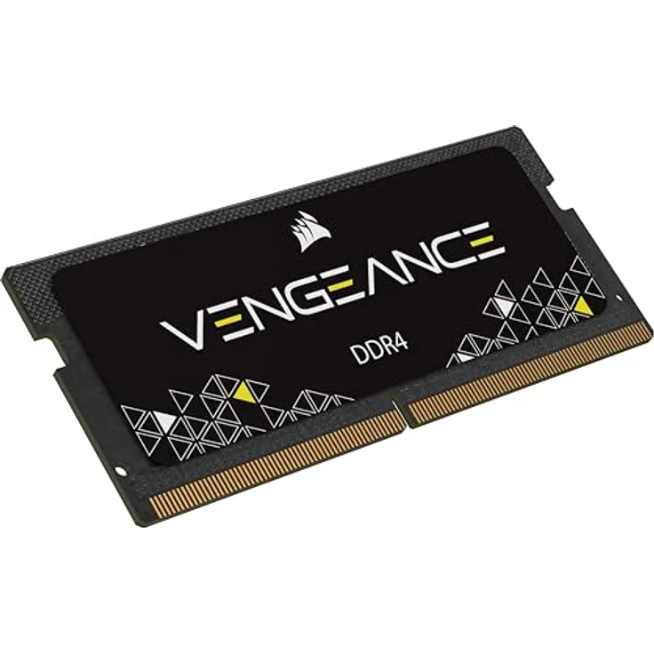 Corsair CMSX16GX4M2A2666C18 Vengeance 16GB Notebook Speicherkit (DDR4, 2666Mhz, 204 Pin, SODIMM, geeingnet für 6th Generation Intel Core i5 and i7 Notebooks ) Schwarz (2 x 8 GB) – Bild 4