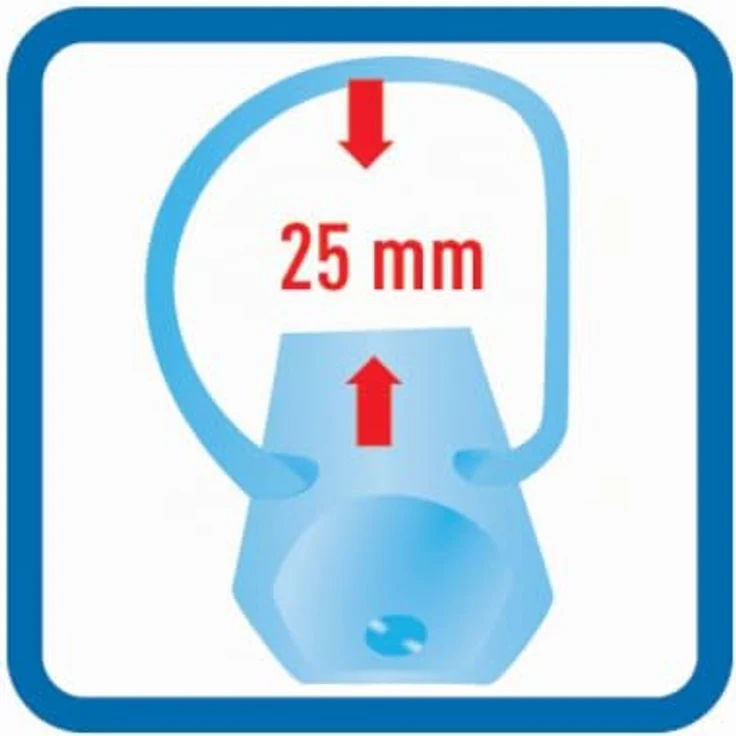 Herlitz Aktenordner Herlitz Ringbuch / DIN A4 / 2-Ringmechanik / PP / 38mm / transparent rose – Bild 8