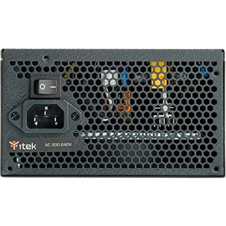 iTek BD600 Netzteil 600 Watt, HDB Hydraulic Dynamic Bearing, Aktiver PFC-Schutz, 80 Plus Bronze Zertifizierung, DC to DC Switching Konverter, schwarzes Gehäuse – Bild 2