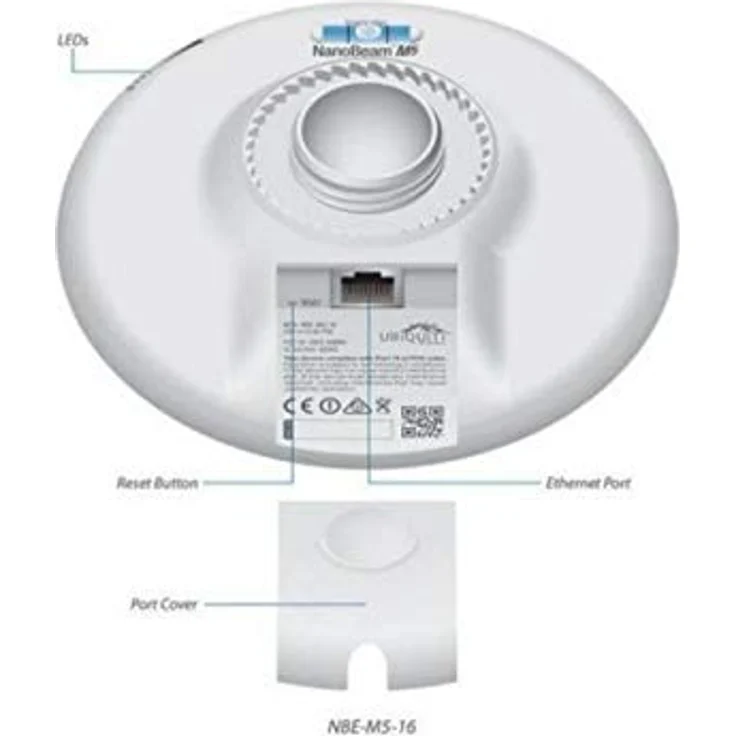 Ubiquiti NBE-M5-16 NanoBeam M5 Outdoor Access Point kabellos – Bild 4