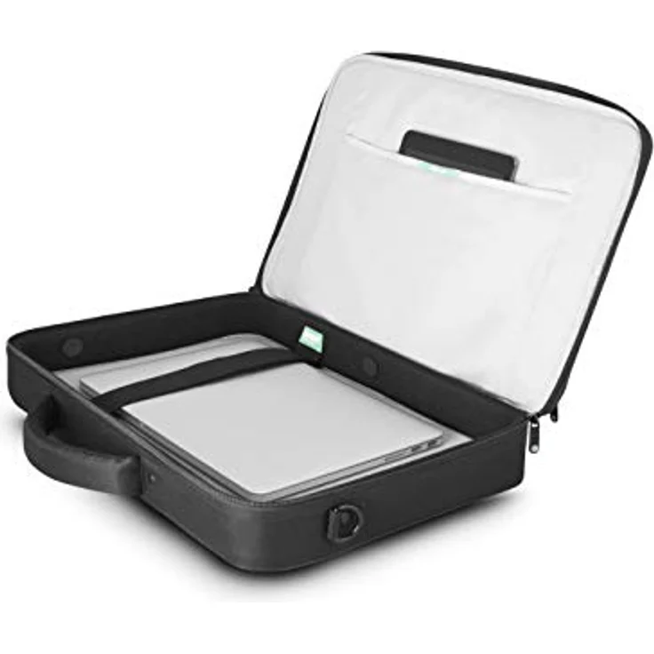 Urban Factory Mixee, Notebooktasche für Laptops bis 17,3 Zoll, Schwarz, wasserabweisend mitTablet-Fach und Organizer – Bild 6