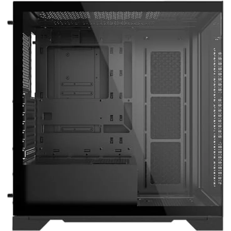 XPG Invader X Gaming-Gehäuse, Gehärtetes Glas, Schwarz - Bessere Kühlung und Unterstützung für die neuesten Motherboards – Bild 3