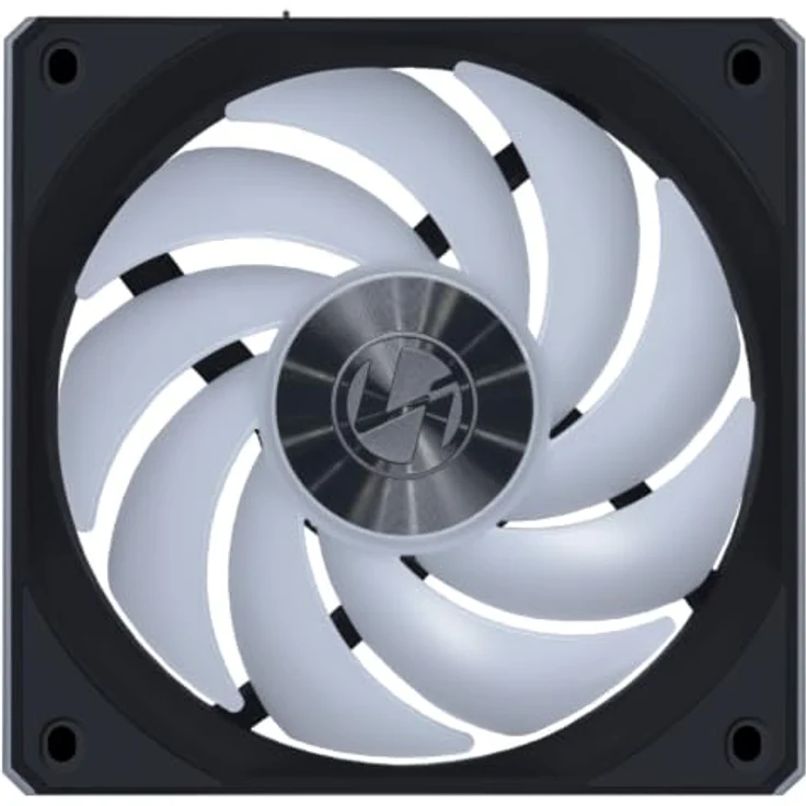 Lian Li UNI FAN CL FLEX Wireless ARGB 3er-Pack, Gehäuselüfter mit 120 mm, schwarzes Design, hydrodynamisches Gleitlager – Bild 7