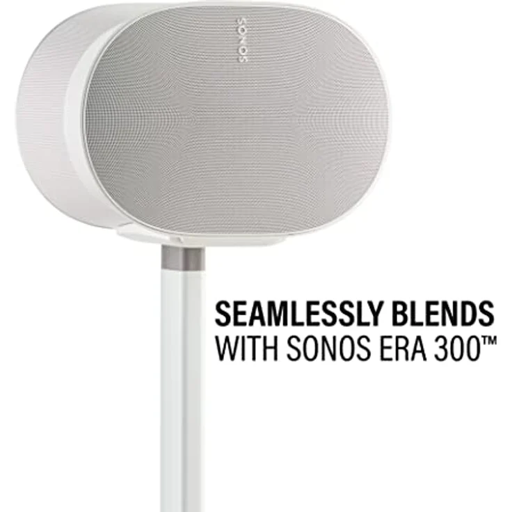 Sanus Lautsprecherständer für Sonos Era 300™ (Paar) - WSSE32-W2, optimale Hörhöhe, integriertes Kabelmanagement, in Weiß – Bild 3