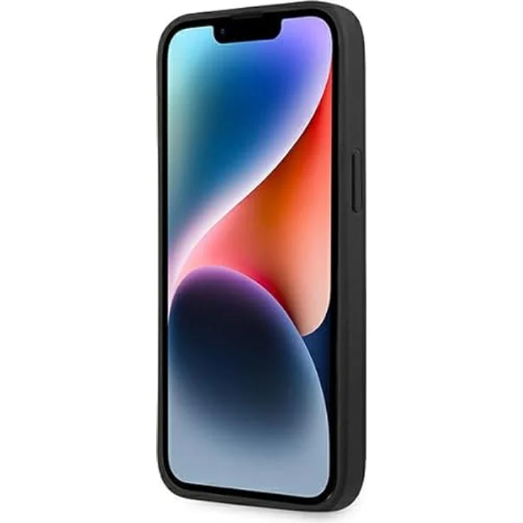 CG MOBILE Etui BMW BMHCP14XSLLBK Hülle für iPhone 14 Pro Max 6,7", schwarz, Leder Hardcase mit TPU/PC-Material – Bild 4