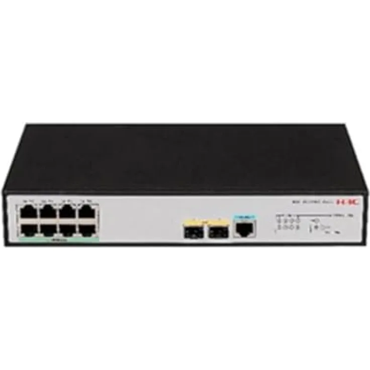H3C Switch S5120V3-10P-PWR-LI L3, mehrfarbiger Layer 3 Switch mit kompakten Abmessungen 22,66 x 22,68 x 8,97 cm
