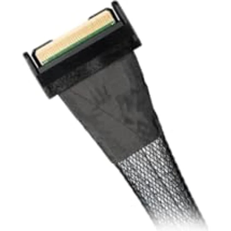 ICY DOCK MB413L-B Datenkabel, 1x MCIO 8i SFF-TA-1016 zu 2x MCIO 4i SFF-TA-1016, 50cm, unterstützt PCIe 5.0 – Bild 2