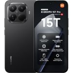 XIAOMI 15T Pro, Smartphone 12+512GB, 6,83" 144Hz Display, MediaTek Dimensity 9400+, 50MP Leica 5X Pro Teleobjektiv, 5500mAh, Schwarz, 2 Jahre Garantie