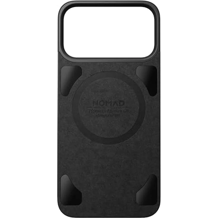 Nomad Magnetic Leather Back, magnetische Hülle aus Horween-Leder für iPhone 17 Pro Max, ultradünnes Design, Schwarz – Bild 5