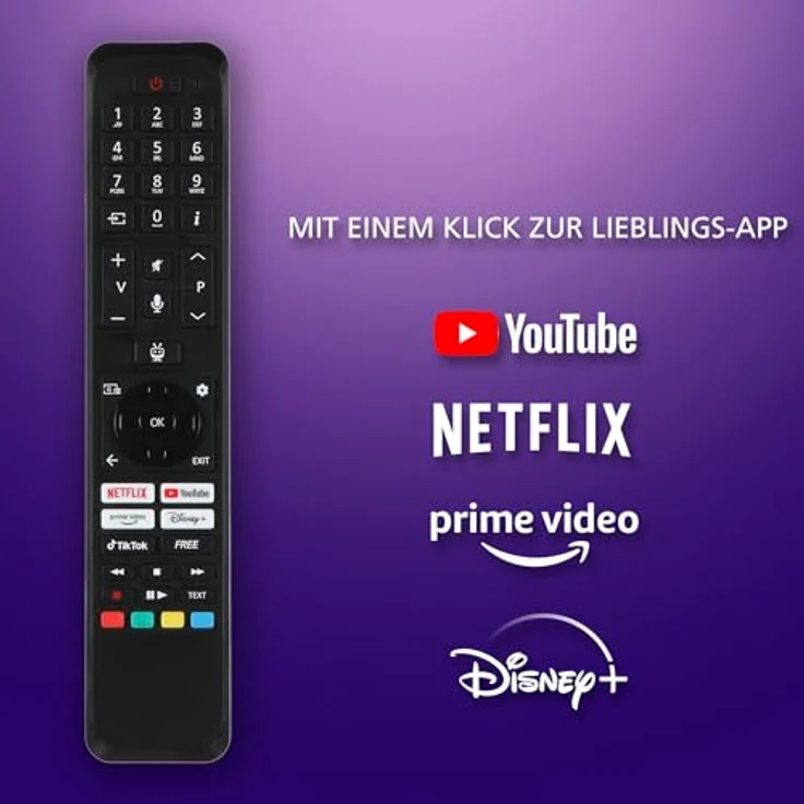 JVC Fernseher 40 Zoll Smart TV Powered by TiVo LT-40VF5355W - Full HD, HDR, Triple-Tuner, 6 Monate HD+, LED TV weiß – Bild 5
