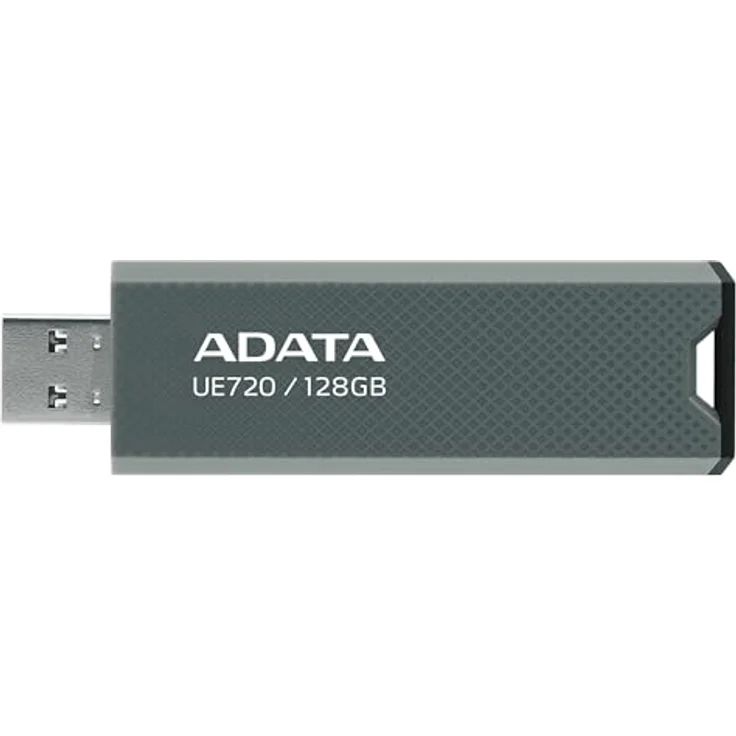 ADATA UE720, USB-C 3.2 USB-Flash-Laufwerk mit 64 GB und bis zu 550 MB/s Übertragungsgeschwindigkeit, kappenloses Design – Bild 1