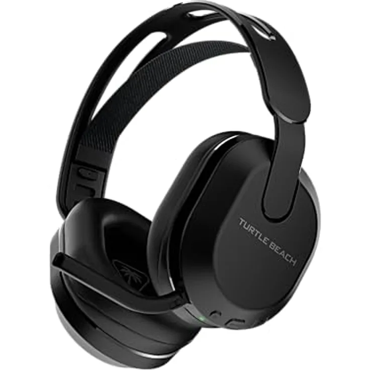 Turtle Beach Stealth 500 Schwarz Playstation Kabelloses Gaming Headset mit 40 Stunden Akkulaufzeit & Bluetooth, für PS5, PS4, Nintendo Switch, PC and Mobile