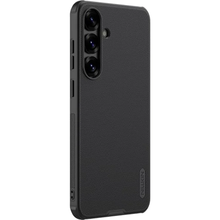 Nillkin Super Frosted Shield Pro Series Schutzhülle für Samsung Galaxy S25, 360° Rundumschutz, wasserabweisend, schwarz – Bild 3