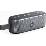 soundcore Motion 100 Bluetooth Lautsprecher, Lautsprecher Boxen mit Wireless Hi-Res, 2 Vollbereichstreiber für Stereo, Outdoor Ultra-Mobiles Design, Anpassbarer EQ, Kraftvoller Bass & IPX7 (Schwarz)
