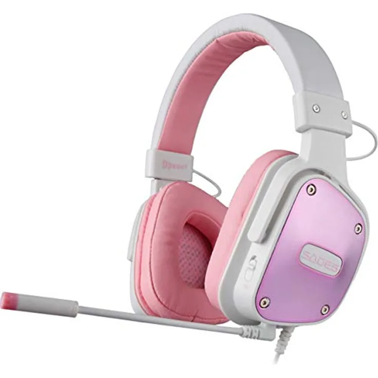 SADES Dpower SA-722 Gaming Headset pink 18,5cm x 9cm x 26,5cm