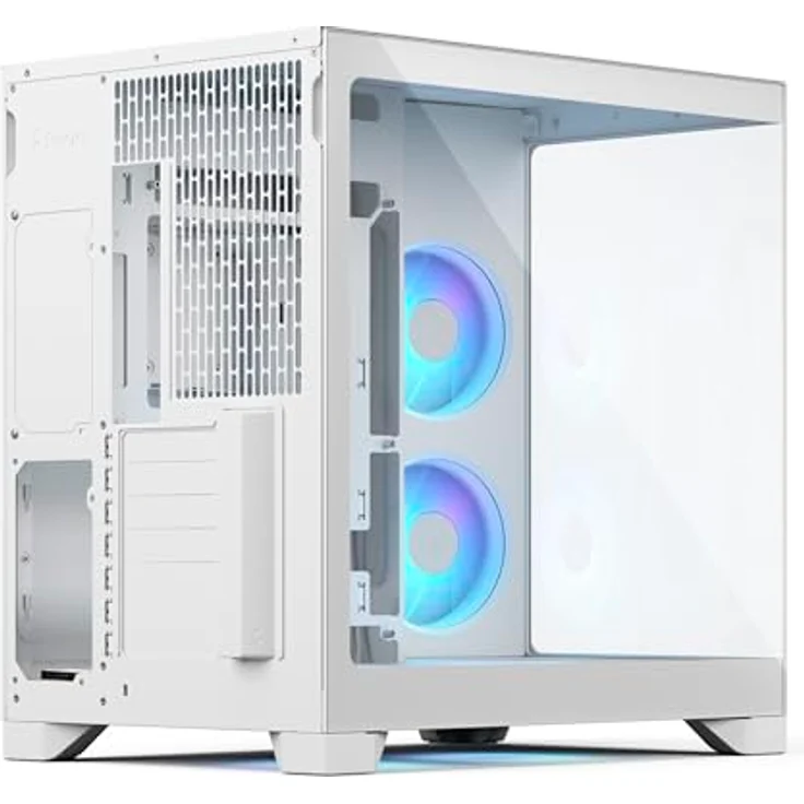 Fractal Design Pop 2 Vision RGB, Tower-Gehäuse mit Panorama-Glas, für Grafikkarten bis 412 mm, inklusive 4 Reverse-Blade-Lüfter, weiss – Bild 15