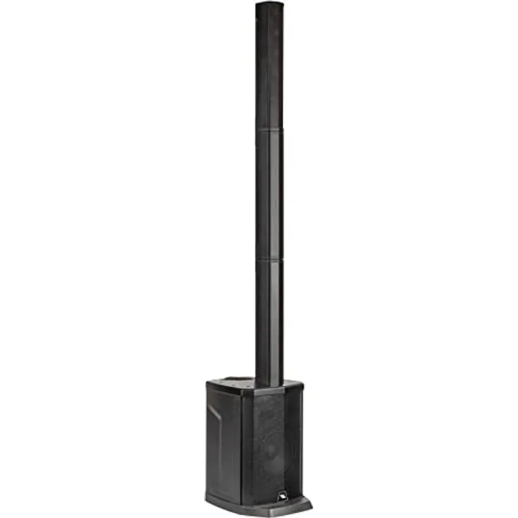 Proel SESSION1, Tragbares PA Lautsprecher-System mit 400 W Class-D-Verstärker, Bluetooth und 3-Kanal-Mixer, Schwarz