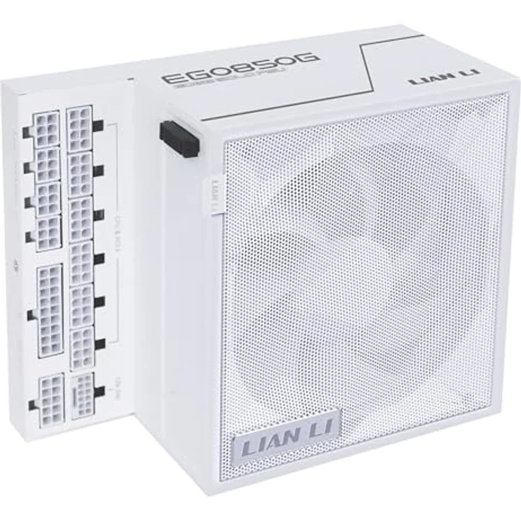 Lian Li Edge Gold 850 PC Netzteil Weiß, 850 Watt ATX Netzteil, 80 Plus Gold, modular, leiser Lüfter, PCIe 5.1, ATX 3.1 PSU – Bild 1