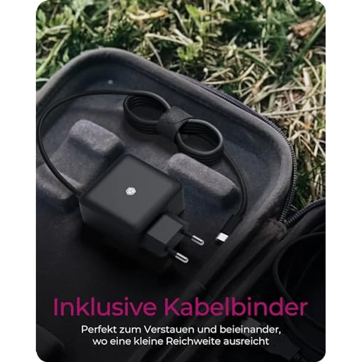 ICY BOX 65W Schnelllade-Wandadapter, USB Power Delivery 3.0, Automatische Leistungsanpassung, Schwarz – Bild 7