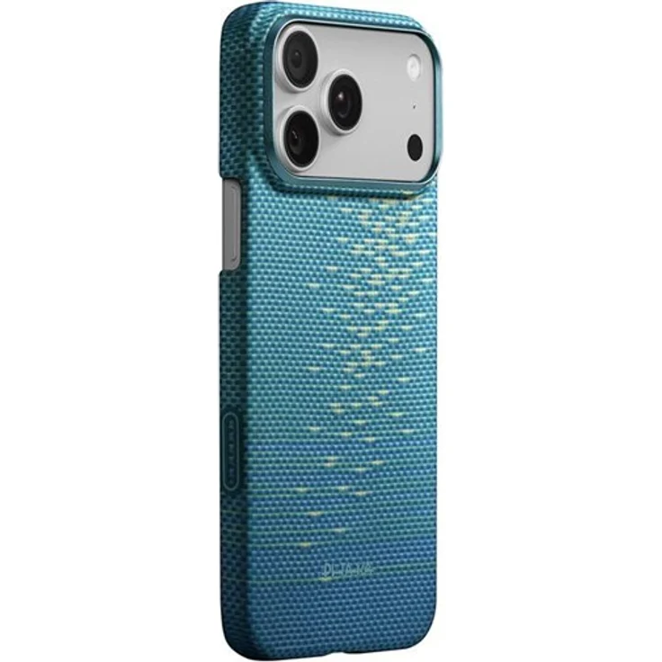 PITAKA Ultra-Slim Case für iPhone 17 Pro Max, Schutzhülle in Lucid Blue, 17,5 cm (6.9)