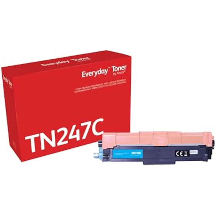 Xerox Everyday 006R04231, Laser Toner Cyan für Brother Drucker, bis zu 2300 Seiten, hohe Zuverlässigkeit – Bild 1