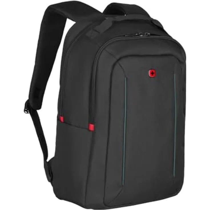 Wenger Laptoptasche BQ 16" Laptop Backpack, leicht & strapazierfähig, schwarz – Bild 2